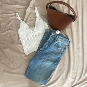 Agolde High Rise Nico Slim Fit Jeans